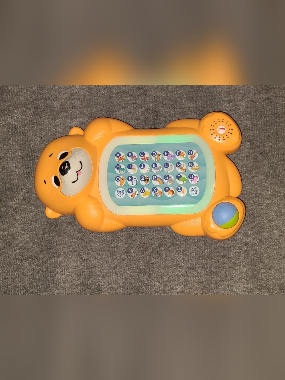 Fisher-Price Linkimals A to Z Otter Interactive Educational Toy W/ Lights Music